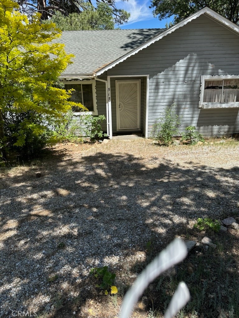 view of home's exterior