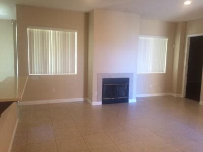 view of unfurnished living room