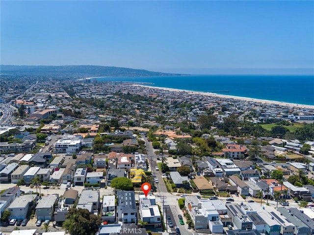 3100 Tennyson Pl, Hermosa Beach, CA 90254 - aerial perspective of suburban area with a large body of water