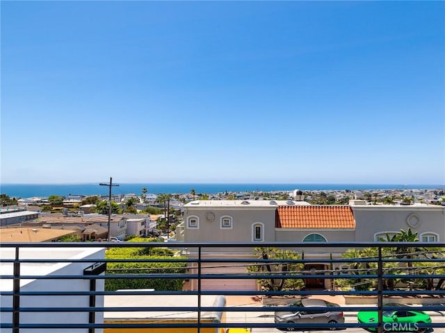 3100 Tennyson Pl, Hermosa Beach, CA 90254 - balcony featuring a water view