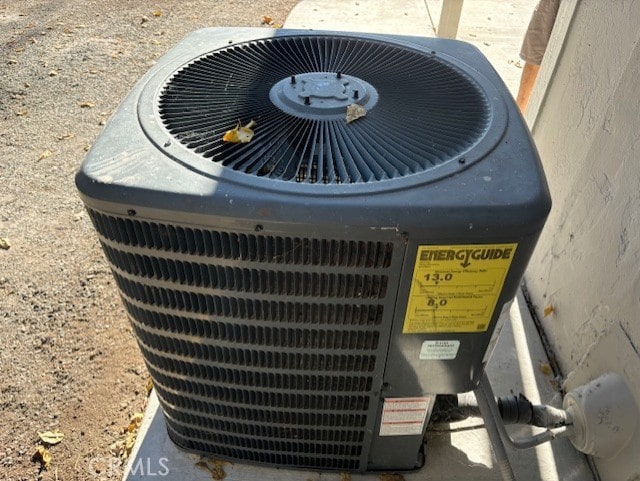 exterior details with cooling unit