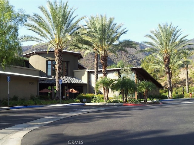 view of property with a mountain view