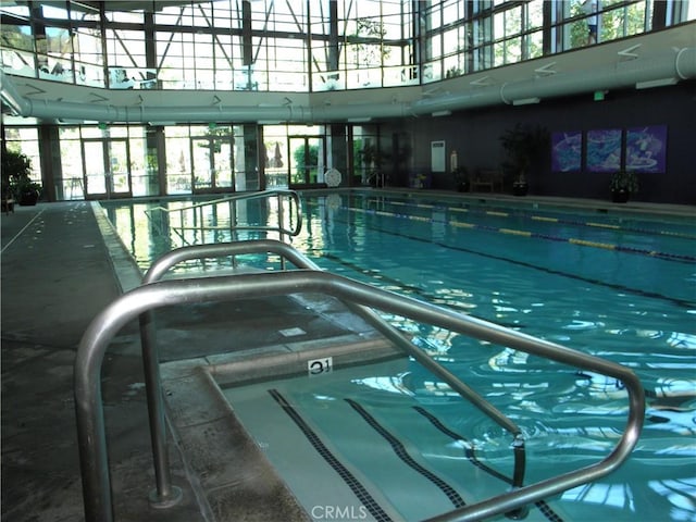 view of pool