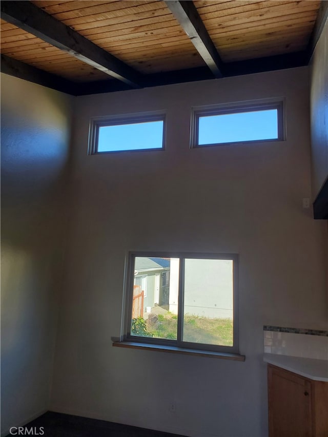 474 Whidbey Way, Morro Bay, CA 93442 - interior details featuring beam ceiling and wooden ceiling