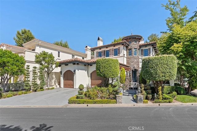 view of mediterranean / spanish house