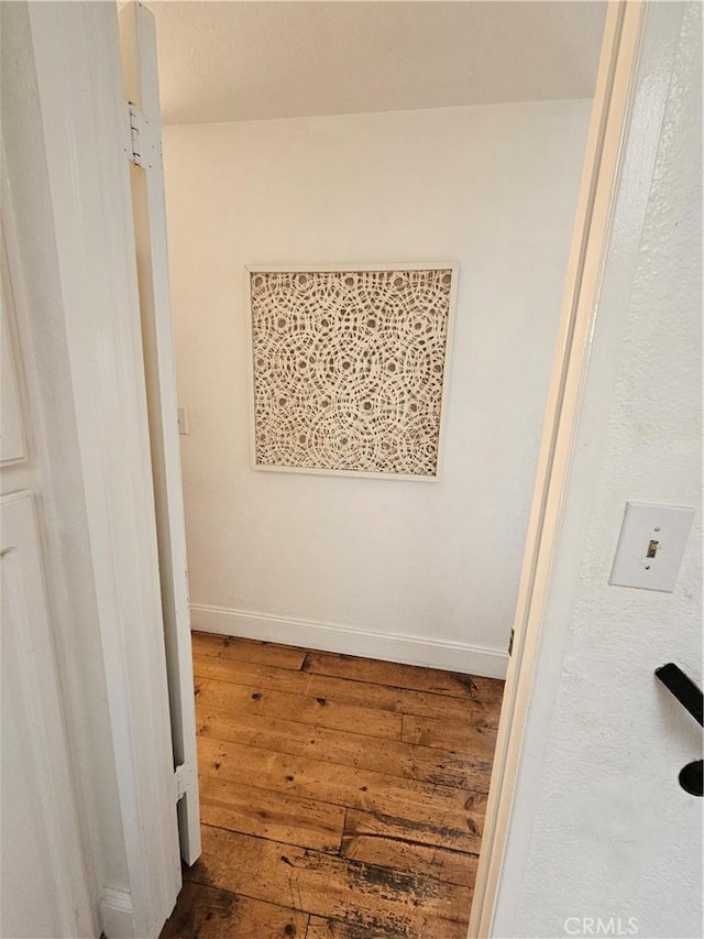 bathroom featuring hardwood / wood-style floors