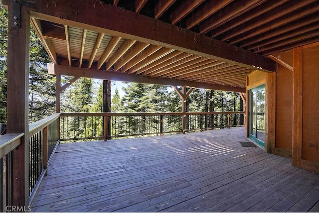29130 Bald Eagle Rdg, Lake Arrowhead, CA 92352 - view of wooden deck