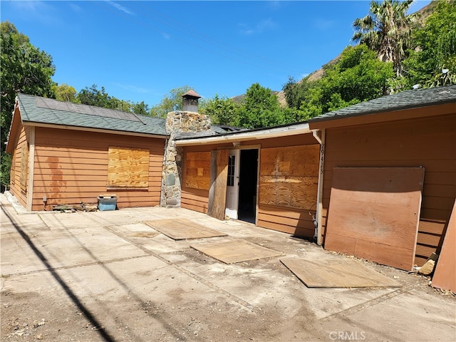 view of horse barn