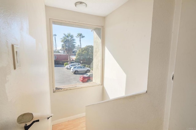 room details featuring hardwood / wood-style flooring