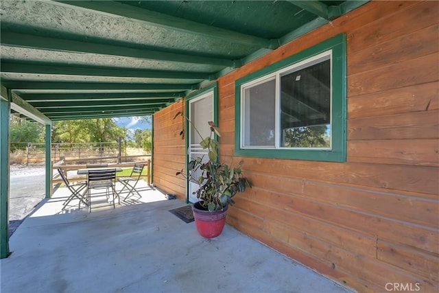 view of patio / terrace