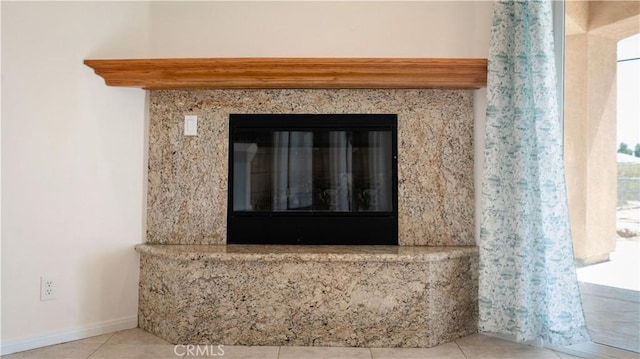room details with baseboards