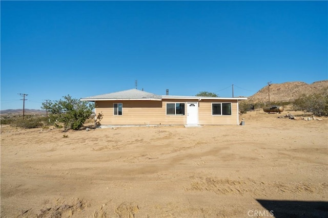 50471 Cholla Rd, Johnson Valley, CA 92285 - view of rear view of house