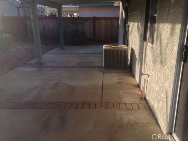 view of patio / terrace with cooling unit