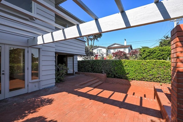 view of patio