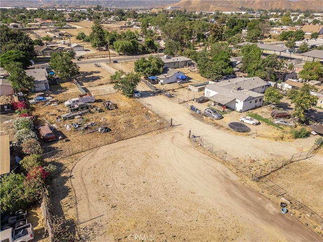 2161 Blake St, San Bernardino, CA 92407 - drone / aerial view featuring a mountain view