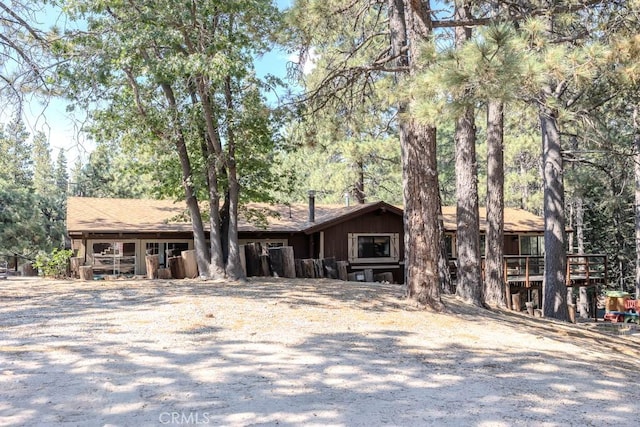 view of front of house