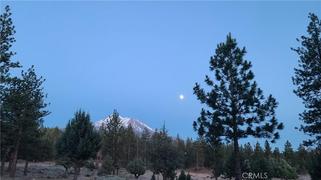 view of nature featuring a mountain view