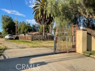 view of gate