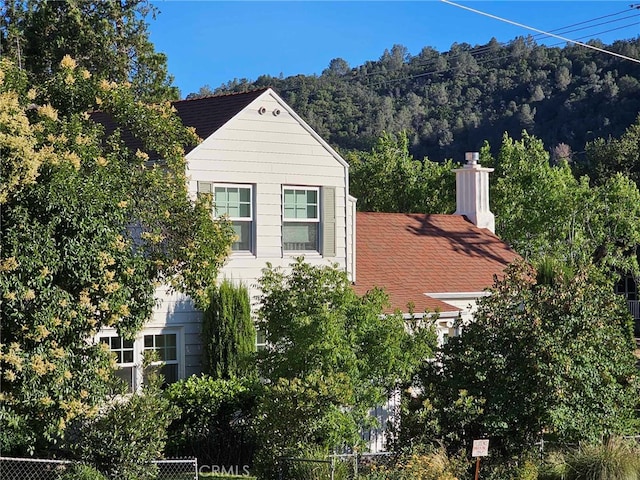 view of side of property