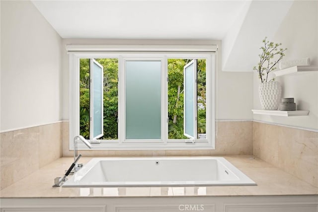 bathroom with a wealth of natural light