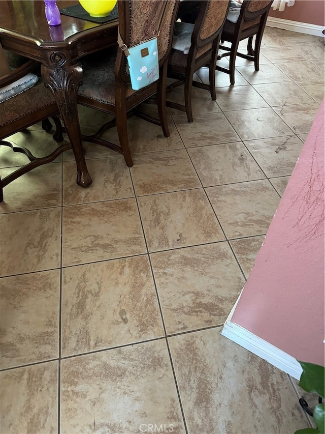 room details featuring tile patterned flooring