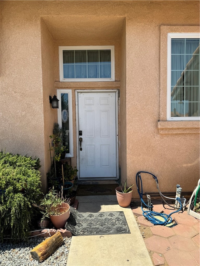 view of property entrance