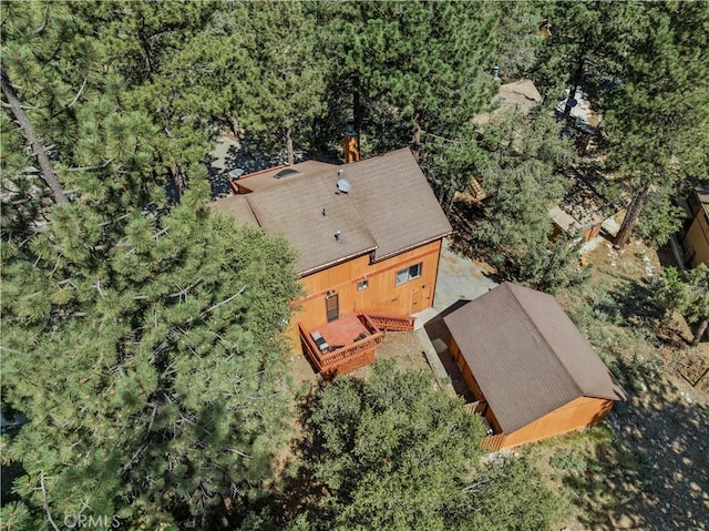 aerial view