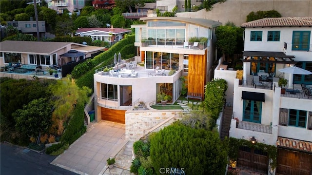 bird's eye view