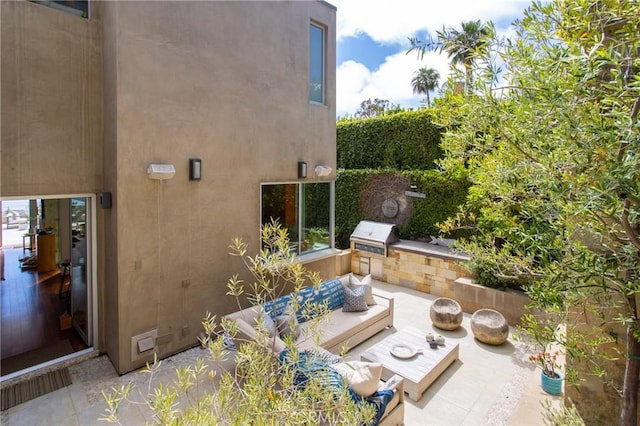view of patio / terrace with grilling area