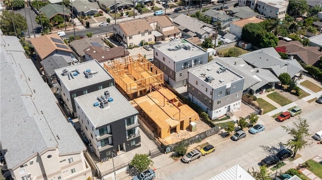 bird's eye view featuring a residential view