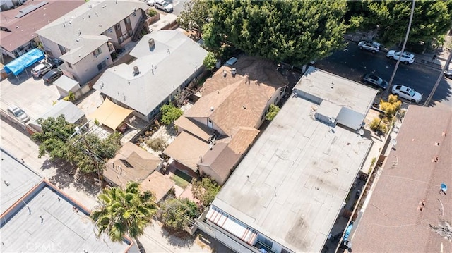 bird's eye view featuring a residential view