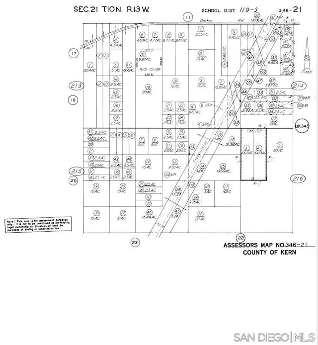 0 Backus Rd, Rosamond CA, 93560 land for sale