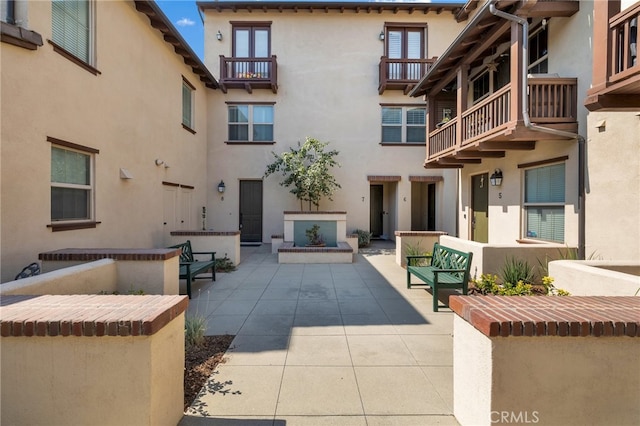 exterior space featuring a patio