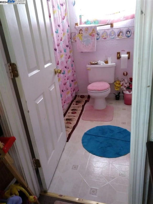 bathroom with toilet