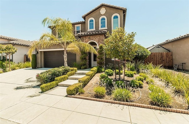 view of mediterranean / spanish house