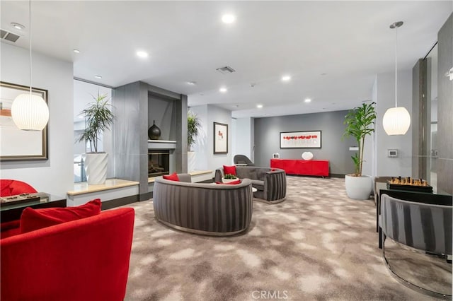 400 W Ocean Blvd Unit 1601, Long Beach, CA 90802 - common area with recessed lighting