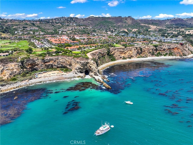 32701 Via Palacio, Rancho Palos Verdes, CA 90275 - drone / aerial view of a water and mountain view