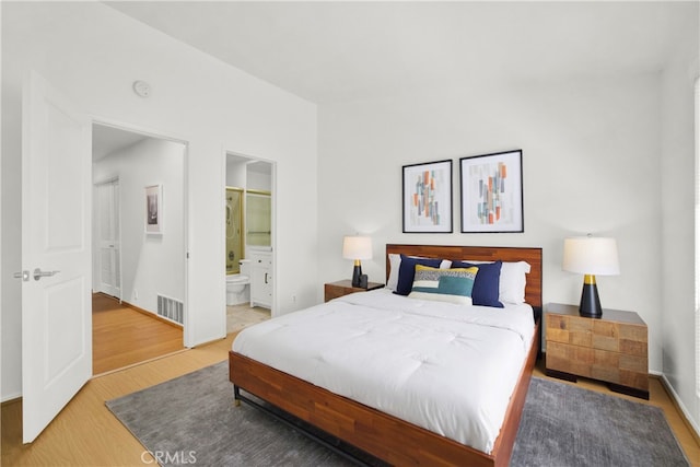 32701 Via Palacio, Rancho Palos Verdes, CA 90275 - bedroom with wood finished floors and ensuite bath