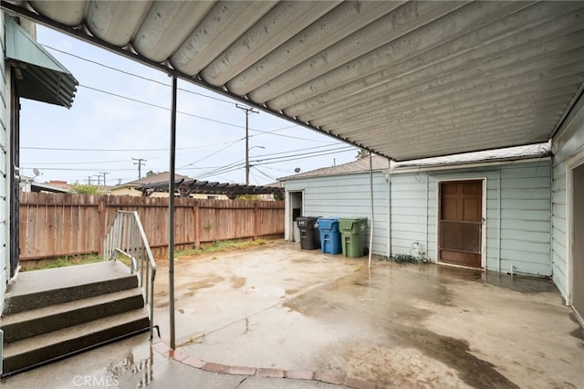 view of patio