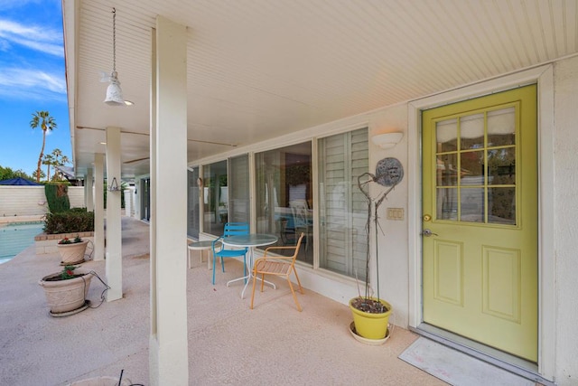 view of patio / terrace