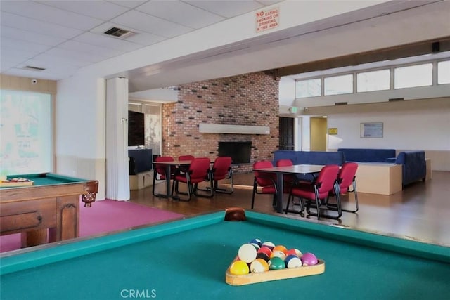 3601 W Hidden Ln Unit 121, Rolling Hills Estates, CA 90274 - recreation room featuring billiards