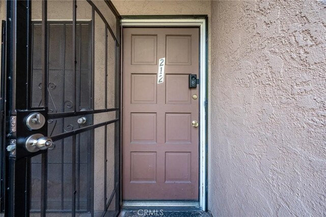 view of property entrance