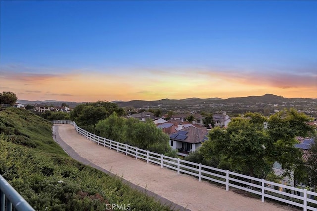 property view of mountains