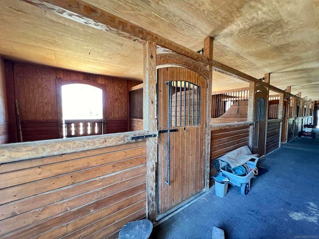 view of stable