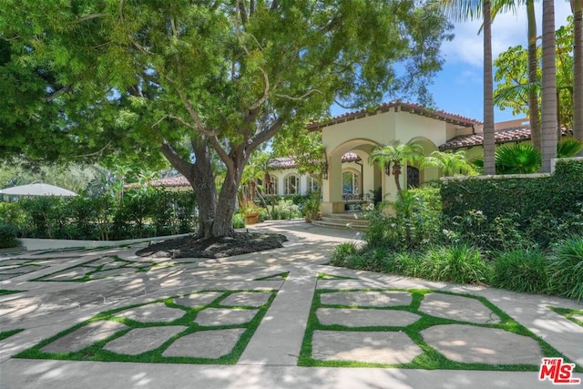 view of mediterranean / spanish-style home