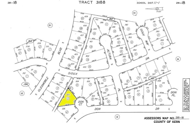 0 Don Ct, California City CA, 93595 land for sale