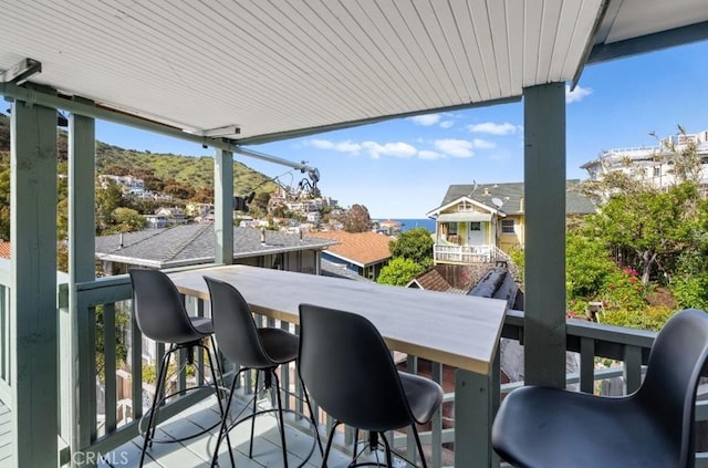 310 Whittley Ave Unit A, Avalon, CA 90704 - view of wooden deck