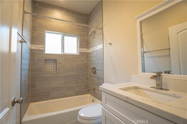 9246 Cedros Ave Unit 1, Panorama City, CA 91402 - full bath with vanity and bathtub / shower combination