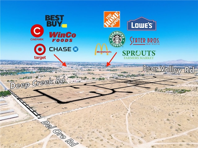 0 Deep Creek Rd, Apple Valley CA, 92308 land for sale