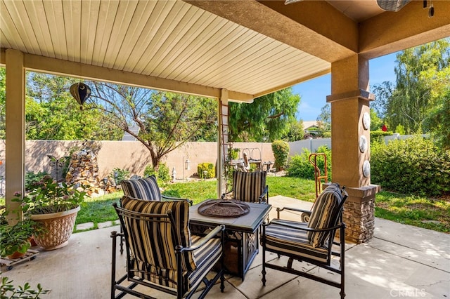 view of patio / terrace